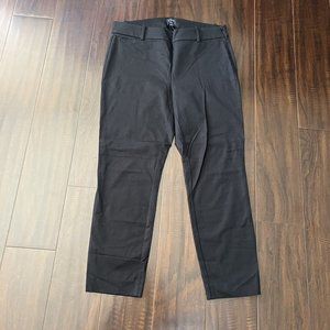 New W/ Defect J Crew Womens Cropped Black Strech Winnie Pants No Pockets Size10